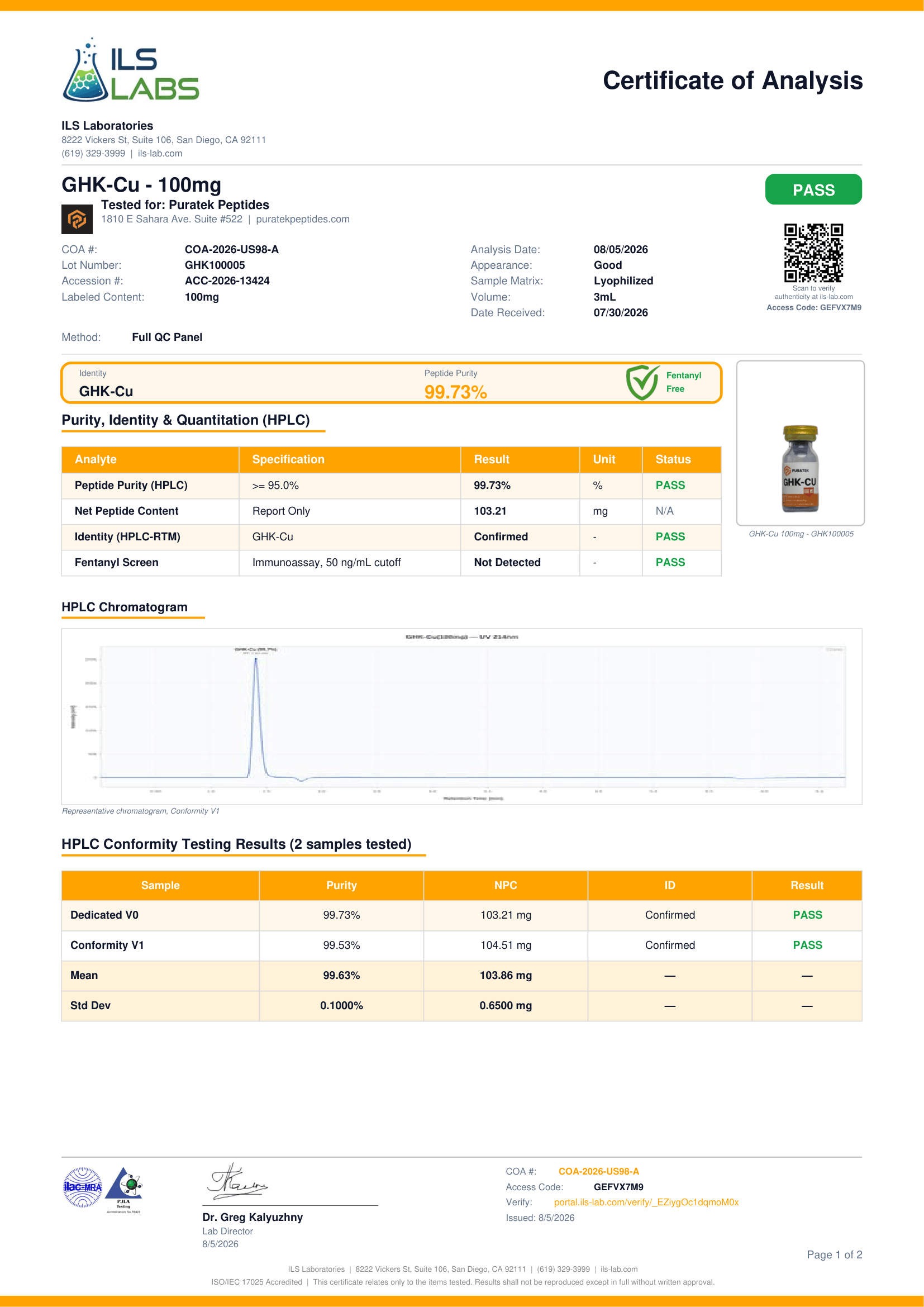 ghk cu certificate of analysis GHK-Cu Peptide Quantity based price:For 100-200 boxes serviettes AzulBotanicals Tallow Balm, Infused